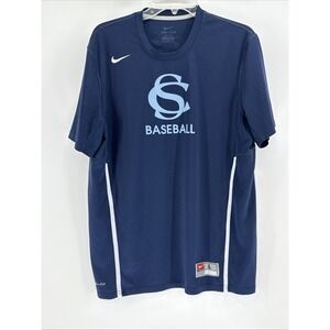 Nike North Carolina Tarheels Baseball 13 Dri-Fit T Shirt Size Large